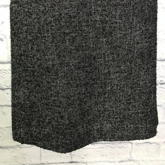 Petite Black White A. Taylor Skirt - Picture 4 of 7